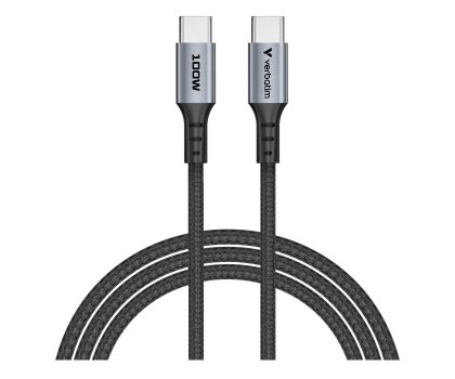 Kabel Verbatim Sync & Charge USB C to USB C 100W 120 cm